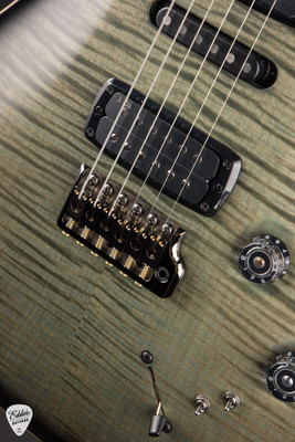 PRS Eddies Guitars Wood Library Modern Eagle V Trampas Green Electric Guitar