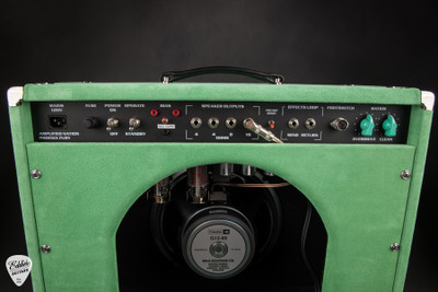 Amplified Nation Phoenix Fury 50w 1x12 Combo Emerald Green Suede & Northern Lights Guitar Amplifier