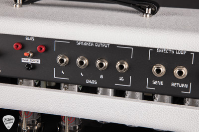 Amplified Nation Ampliphonix and Gain 50w Head/1x12 Speaker Cab - Hot White Levant & Rainbow Sprinkles Guitar Head and Cabinet