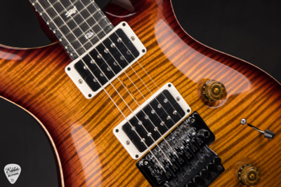 Paul Reed Smith Custom 24 Floyd Electric Guitar in Dark Cherry Sunburst