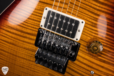 Paul Reed Smith Custom 24 Floyd Electric Guitar in Dark Cherry Sunburst