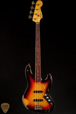 Fender Custom Shop Jaco Pastorius Tribute Jazz Bass - Three Color Sunburst