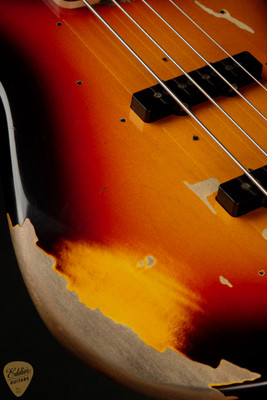 Fender Custom Shop Jaco Pastorius Tribute Jazz Bass - Three Color Sunburst