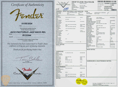 Fender Custom Shop Jaco Pastorius Tribute Jazz Bass - Three Color Sunburst