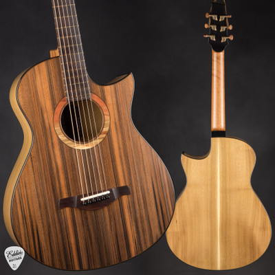 2022 Gaiero OMC 12 Acoustic Guitar with Sinker Redwood and Black Locust
