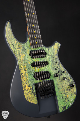 James Tyler Ultimate Weapon Toxic Shmear Top with Toxic Grey Back and Sides Electric Guitar