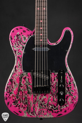 James Tyler Tylerbastar Neon Pink Shmear Electric Guitar
