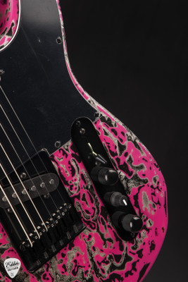 James Tyler Tylerbastar Neon Pink Shmear Electric Guitar