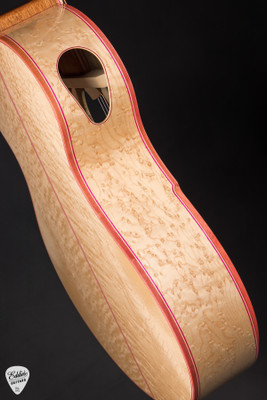 Brendan OGorman Moir 12 Fret Acoustic Guitar in Dark Forest Century Cypress and Birdseye Maple