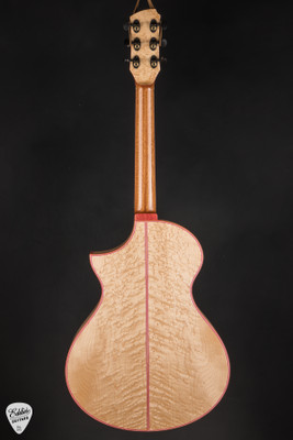 Brendan OGorman Moir 12 Fret Acoustic Guitar in Dark Forest Century Cypress and Birdseye Maple