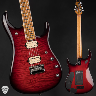 Ernie Ball Music Man BFR JP15 Baritone Cherry Creamsicle Electric Guitar