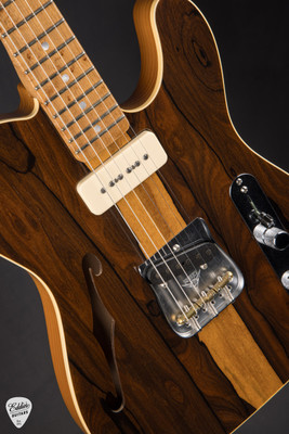 Fender Custom Shop Masterbuilt Ziricote Thinline Telecaster Natural 2026 Summer Dealer Event Electric Guitar