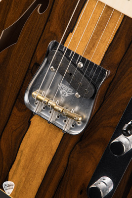 Fender Custom Shop Ziricote Thinline Telecaster Natural 2026 Summer Dealer Event Electric Guitar