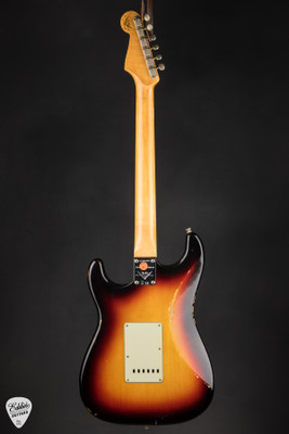Fender Custom Shop Limited Edition 1960 Stratocaster Relic 3 Tone Sunburst Summer Showcase Event Instrument Electric Guitar