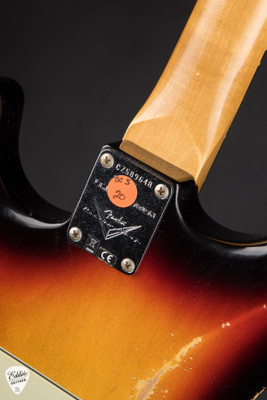 Fender Custom Shop Limited Edition 1960 Stratocaster Relic 3 Tone Sunburst Summer Showcase Event Instrument Electric Guitar