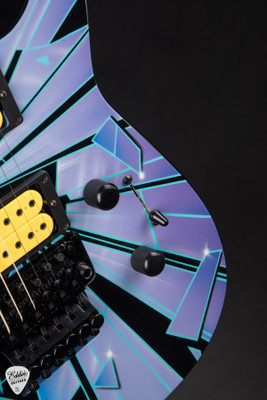 Jackson Custom Shop USA Special Edition Soloist Shattered Glass Variant X Summer Showcase Event Instrument Electric Guitar
