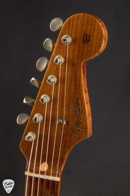 Fender Custom Shop Limited Edition 50s Dualmag Stratocaster Relic Violin Burst Summer Showcase Event Instrument Electric Guitar