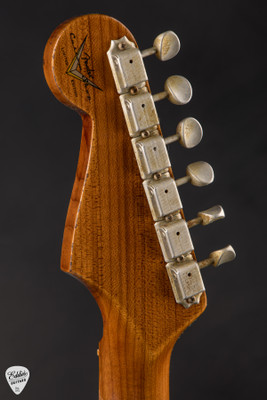 Fender Custom Shop Limited Edition 50s Dualmag Stratocaster Relic Violin Burst Summer Showcase Event Instrument Electric Guitar