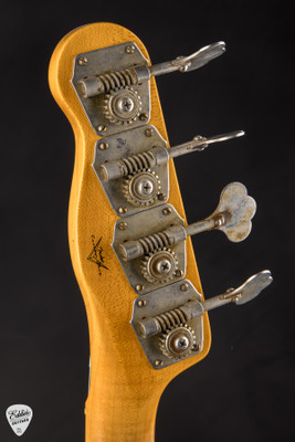 Fender Custom Shop Faded Aged Custom 1951 Precision Bass Sage Green Metallic Summer Showcase Event Instrument Electric Bass