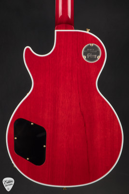Gibson Custom Shop Dealer Select Les Paul Custom 5A Quilt Tree Of Life Fireburst Electric Guitar