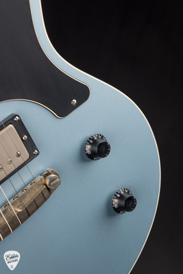 Nik Huber Krautster III Satin Worn Ice Blue Electric Guitar