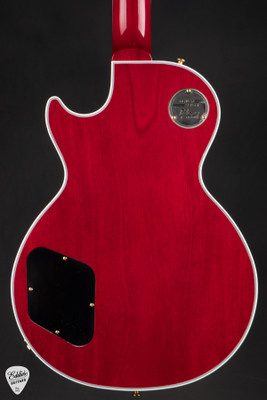 Gibson Custom Shop Dealer Select Les Paul Custom 5A Quilt Tree Of Life Fireburst Electric Guitar