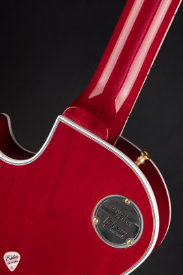 Gibson Custom Shop Dealer Select Les Paul Custom 5A Quilt Tree Of Life Fireburst Electric Guitar