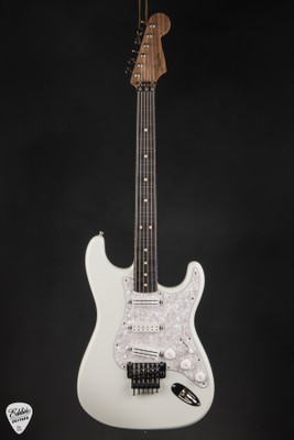 Fender Custom Shop Master Built Dave Murray Stratocaster NOS Olympic White Electric Guitar