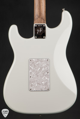 Fender Custom Shop Master Built Dave Murray Stratocaster NOS Olympic White Electric Guitar