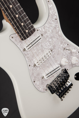 Fender Custom Shop Master Built Dave Murray Stratocaster NOS Olympic White Electric Guitar