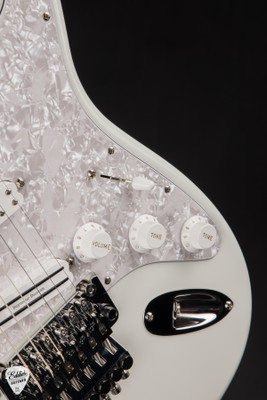 Fender Custom Shop Master Built Dave Murray Stratocaster NOS Olympic White Electric Guitar