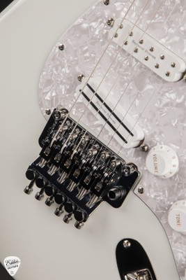 Fender Custom Shop Master Built Dave Murray Stratocaster NOS Olympic White Electric Guitar