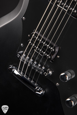 Woodrite Switchblade HT Satin Black Electric Guitar