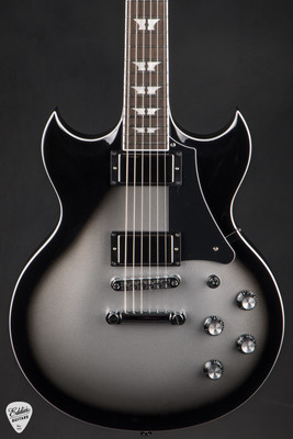 Woodrite Warlord Standard Electric Guitar in Silverburst