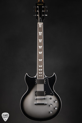 Woodrite Warlord Standard Electric Guitar in Silverburst