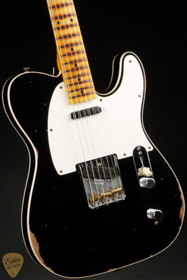 Fender Custom Shop 59 Telecaster Custom Relic - Aged Black