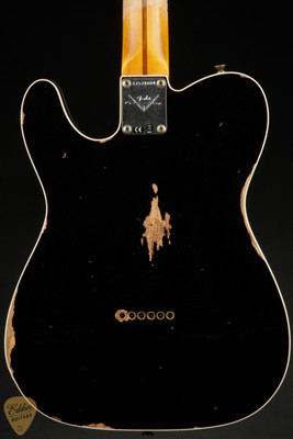 Fender Custom Shop 59 Telecaster Custom Relic - Aged Black