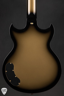 Woodrite Warlord Bass Goldburst Electric Guitar
