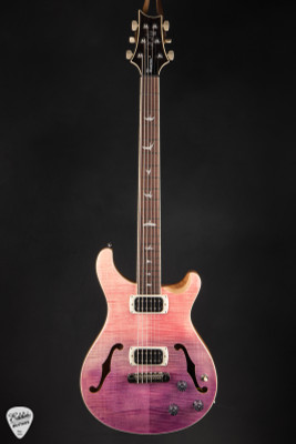 PRS SE Ed Sheeran Hollowbody I Baritone Piezo Pink Ombre Electric Guitar