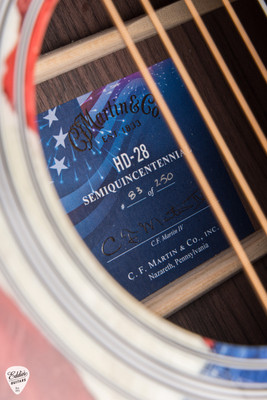 Martin HD28 Semiquincentennial 83 of 250 Acoustic Guitar