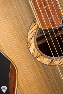 Brendan OGorman Forres 12 Fret Acoustic Guitar with Dark Forest Cypress and Andaman Padauk
