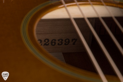 Fairbanks F60 Salvage Acoustic Guitar with Burst made of Sinker Sitka Spruce and Old Mahogany