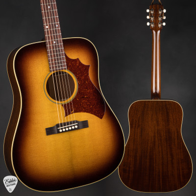 Fairbanks F60 Salvage Acoustic Guitar with Burst made of Sinker Sitka Spruce and Old Mahogany