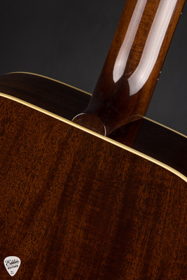Fairbanks F60 Salvage Acoustic Guitar with Burst made of Sinker Sitka Spruce and Old Mahogany