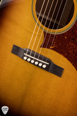 Fairbanks F60 Salvage Acoustic Guitar with Burst made of Sinker Sitka Spruce and Old Mahogany