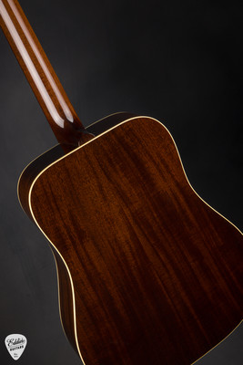 Fairbanks F60 Salvage Acoustic Guitar with Burst made of Sinker Sitka Spruce and Old Mahogany