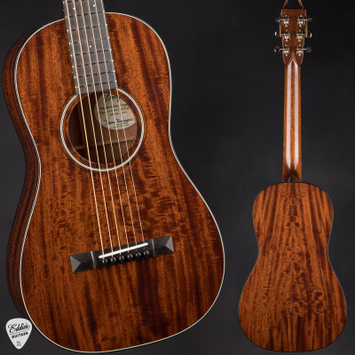 Bourgeois Piccolo Parlor Hog Top Acoustic Guitar with Figured Mahogany