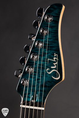 Suhr Standard Roasted Trans Teal Burst Electric Guitar