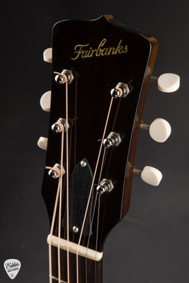 Fairbanks F20 Salvage Acoustic Guitar in Burst with Sinker Sitka Spruce and Old Mahogany