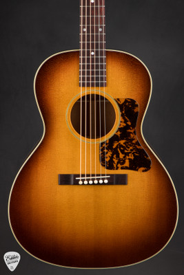Fairbanks F20 Salvage Acoustic Guitar in Burst with Sinker Sitka Spruce and Old Mahogany